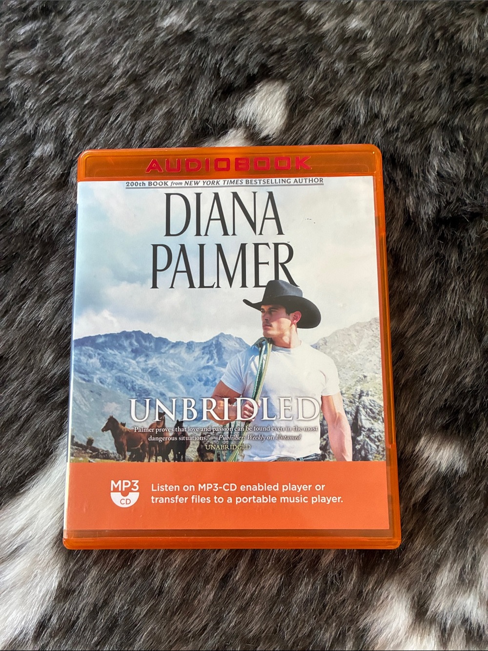 Diana Palmer - Unbridled (MP3 CD) Orange Case